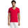 Textil Muži Trička s krátkým rukávem Sols Master camiseta hombre cuello pico Červená