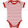 Textil Děti Trička s krátkým rukávem Sols Body bebé a rayas Červená