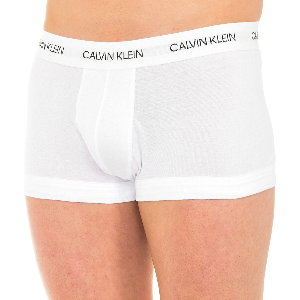 Levně Calvin Klein Jeans Boxerky NB1811A-100 Bílá