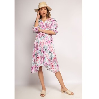 Textil Ženy Krátké šaty Fashion brands 9471-ROSE Růžová