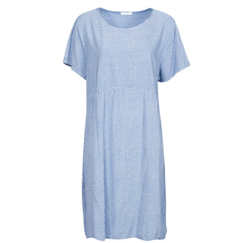 Textil Ženy Krátké šaty Fashion brands 2198Z-BLEU Modrá