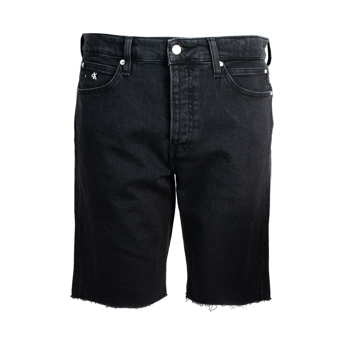 Levně Calvin Klein Jeans Kraťasy & Bermudy J30J315797 | Regular Short Černá