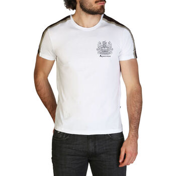 Textil Muži Trička s krátkým rukávem Aquascutum - qmt017m0 Bílá
