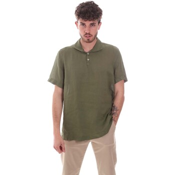 Textil Muži Košile s krátkými rukávy Sseinse CE660SS Zelený