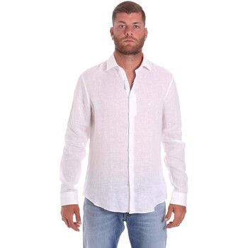 Textil Muži Košile s dlouhymi rukávy Calvin Klein Jeans K10K107232 Bílý