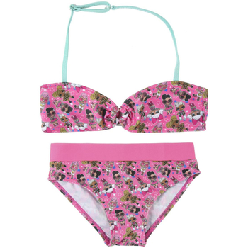 Textil Dívčí jednodílné plavky Lol 2200005041 Růžová