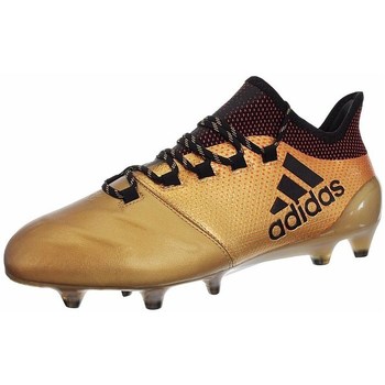 Boty Muži Fotbal adidas Originals X 171 FG Leather Zlaté, Černé