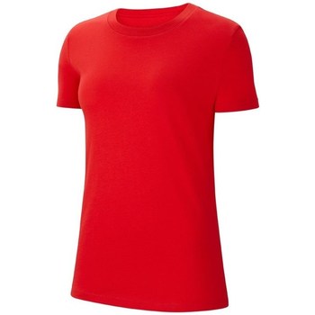 Textil Ženy Trička s krátkým rukávem Nike Wmns Park 20 Červená