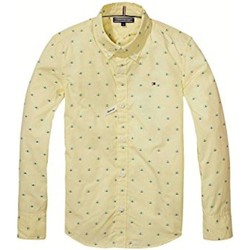 Textil Chlapecké Košile s dlouhymi rukávy Tommy Hilfiger  Žlutá