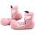Boty Děti Bačkůrky pro miminka Attipas Endangered Animal Fox - Pink Růžová