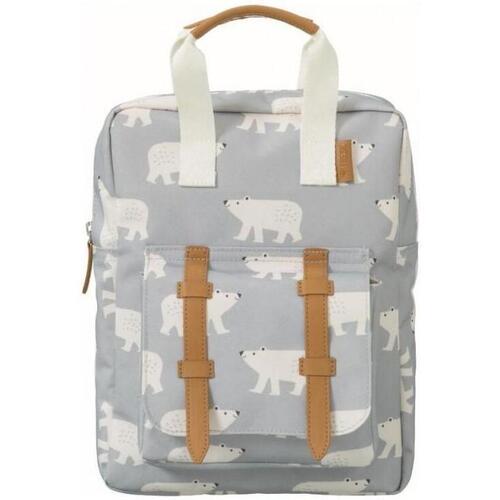 Taška Děti Batohy Fresk Polar Bear Mini Backpack - Grey Šedá