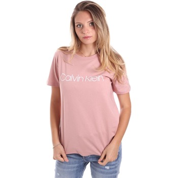 Textil Ženy Trička s krátkým rukávem Calvin Klein Jeans K20K202018 Růžový
