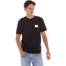 Textil Muži Trička s krátkým rukávem Calvin Klein Jeans K10K107281 Černá