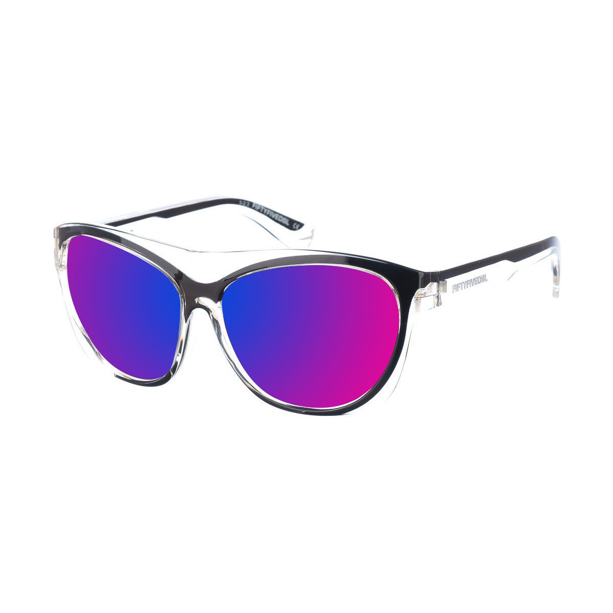 Hodinky & Bižuterie Ženy sluneční brýle Gafas De Marca FF0002-05X Černá