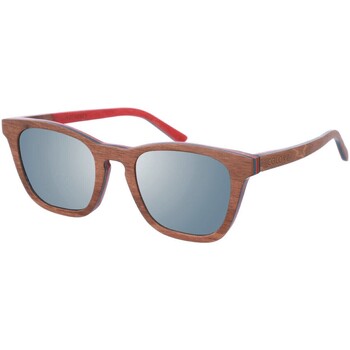 Hodinky & Bižuterie sluneční brýle Gafas De Marca CLSB006-FB Hnědá