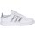 Boty Ženy Nízké tenisky adidas Originals Team Court W Bílé, Stříbrné