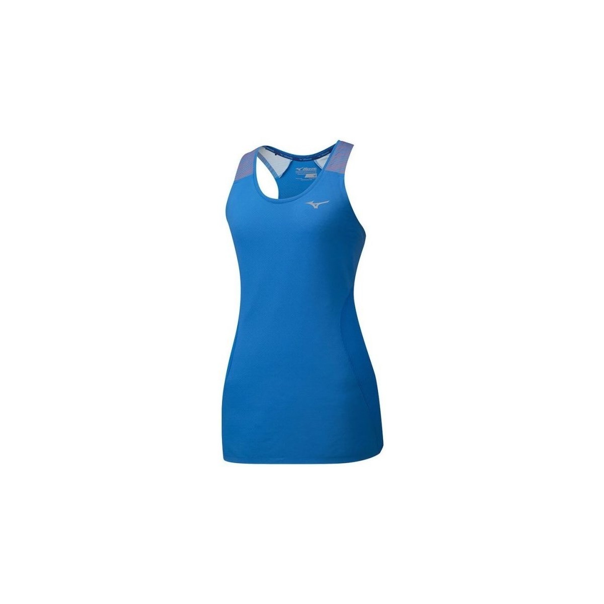 Textil Ženy Trička s krátkým rukávem Mizuno Aero Tank Modrá