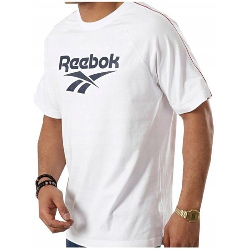 Textil Muži Trička s krátkým rukávem Reebok Sport CL V P Tee Bílá