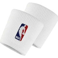 Doplňky  Sportovní doplňky Nike Wristbands NBA Bílá