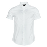 Textil Muži Košile s krátkými rukávy Emporio Armani 8N1C91 Bílá