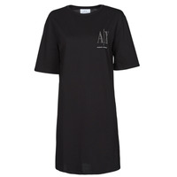 Textil Ženy Krátké šaty Armani Exchange 8NYADX Černá