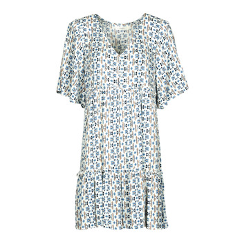 Textil Ženy Krátké šaty Deeluxe HORTENSE RO W Modrá