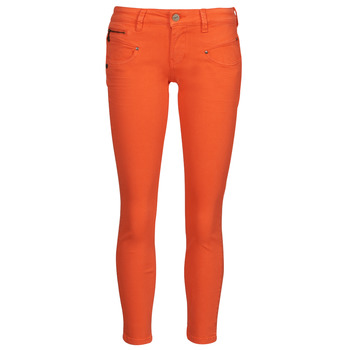 Textil Ženy Kapsáčové kalhoty Freeman T.Porter ALEXA CROPPED NEW MAGIC COLOR Oranžová