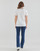 Textil Ženy Trička s krátkým rukávem U.S Polo Assn. LETY 51520 CPFD Bílá