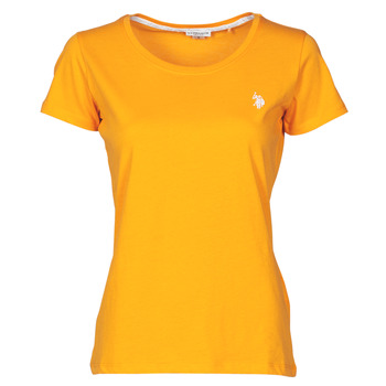 Textil Ženy Trička s krátkým rukávem U.S Polo Assn. CRY 51520 EH03 Oranžová
