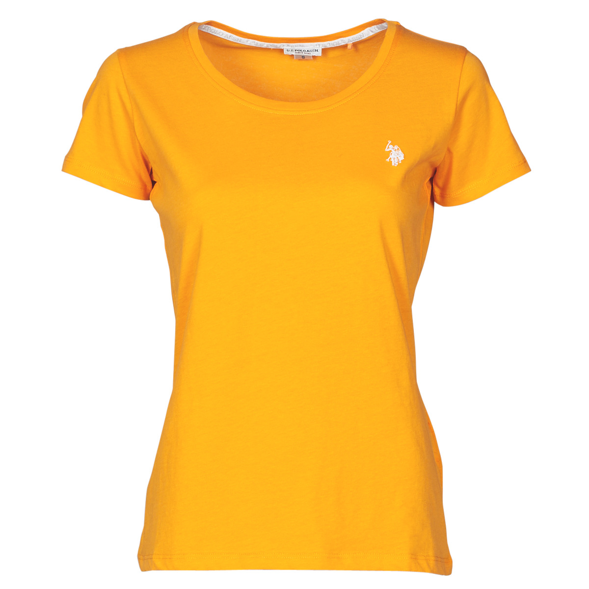 Textil Ženy Trička s krátkým rukávem U.S Polo Assn. CRY 51520 EH03 Oranžová