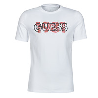 Textil Muži Trička s krátkým rukávem Guess ORWELL CN SS TEE Bílá