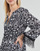 Textil Ženy Krátké šaty Replay W9732A Černá / Bílá
