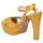 Boty Ženy Sandály Own W1901207. Žlutá