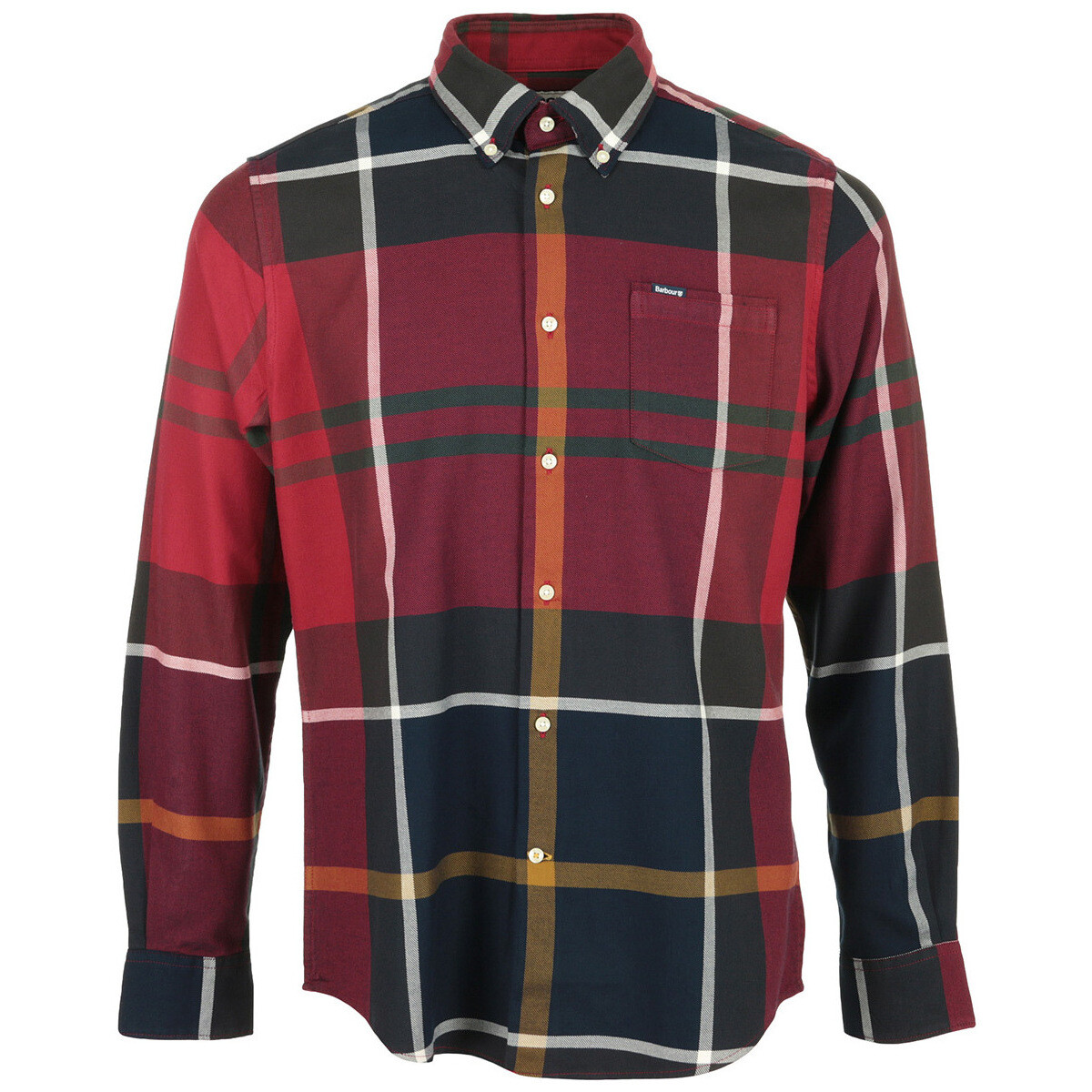 Textil Muži Košile s dlouhymi rukávy Barbour Dunoon Tailored Shirt Červená