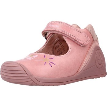 Boty Dívčí Šněrovací polobotky  & Šněrovací společenská obuv Biomecanics 211111 Růžová