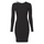 Textil Ženy Krátké šaty MICHAEL Michael Kors CHAIN CUTOUT MINI DRS Černá