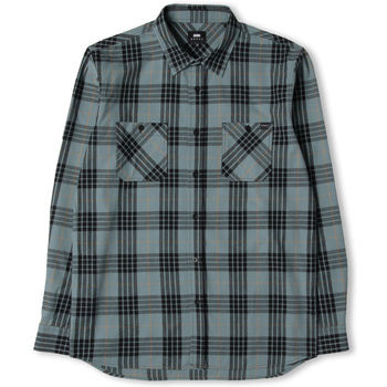 Textil Muži Košile s dlouhymi rukávy Edwin Chemise  Labour gris/noir