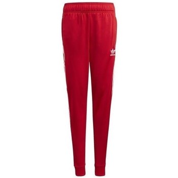 Textil Dívčí Kalhoty adidas Originals Adicolor Sst Track Červená