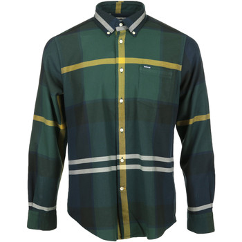Textil Muži Košile s dlouhymi rukávy Barbour Dunoon Tailored Shirt Zelená