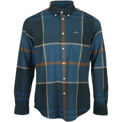 Textil Muži Košile s dlouhymi rukávy Barbour Dunoon Tailored Shirt Modrá