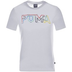Textil Muži Trička s krátkým rukávem Puma Drycell Graphic Bílá