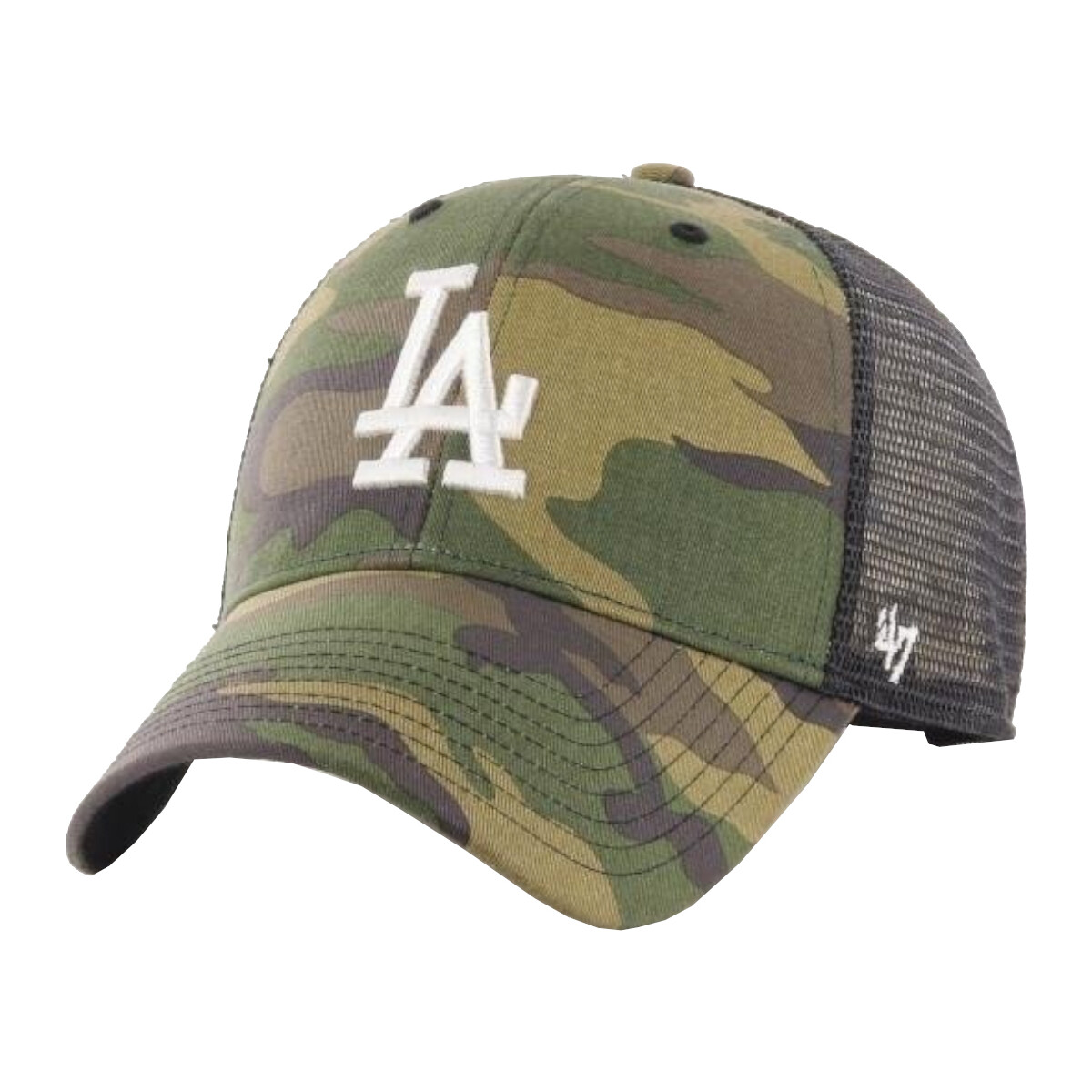 Textilní doplňky Muži Kšiltovky '47 Brand Los Angeles Dodgers Branson Cap Zelená