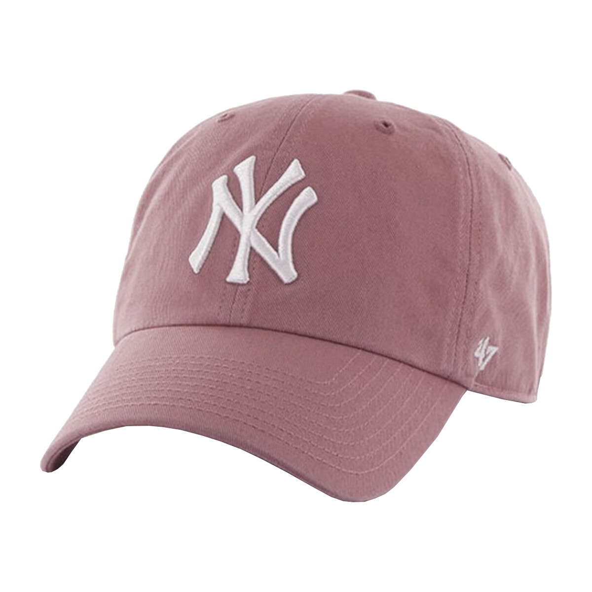 Textilní doplňky Ženy Kšiltovky '47 Brand New York Yankees MLB Clean Up Cap Růžová