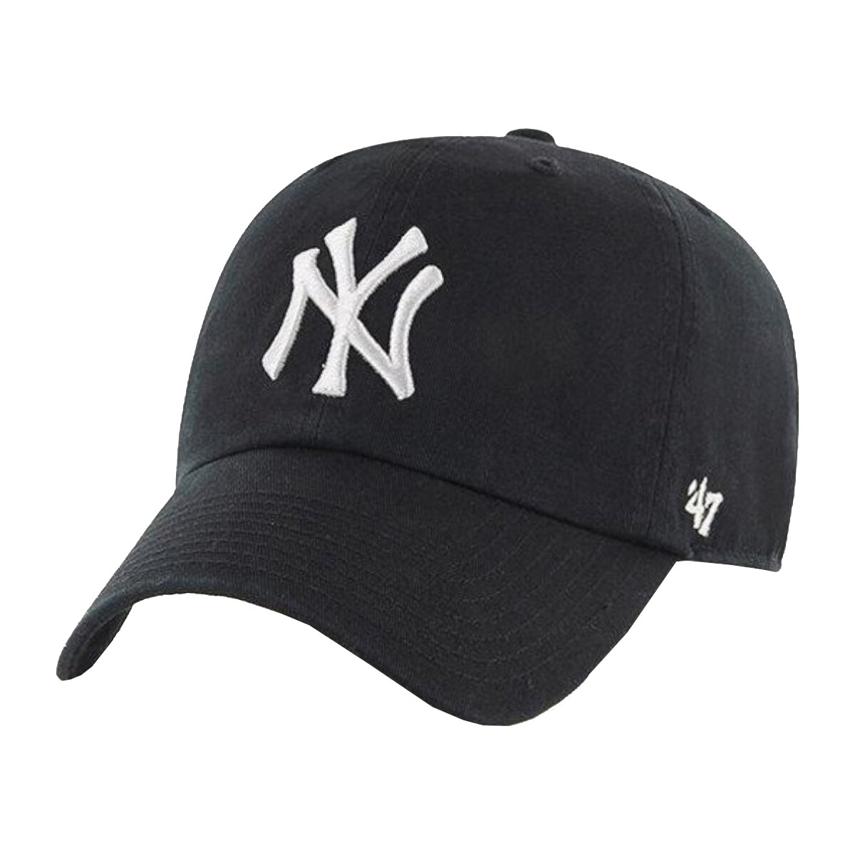 Textilní doplňky Muži Kšiltovky '47 Brand New York Yankees MLB Clean Up Cap Černá