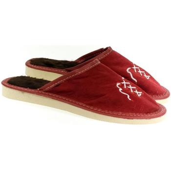 Boty Ženy Papuče John-C Dámske červené papuče REGINA Červená