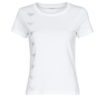Textil Ženy Trička s krátkým rukávem Emporio Armani EA7 TRUQUI Bílá