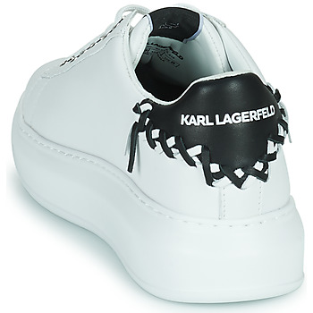 Karl Lagerfeld KAPRI Whipstitch Lo Lace Bílá / Černá