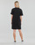 Textil Ženy Krátké šaty Karl Lagerfeld LACE INSERT JERSEY DRESS Černá