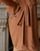 Textil Ženy Overaly / Kalhoty s laclem Céleste NOYER Velbloudí hnědá