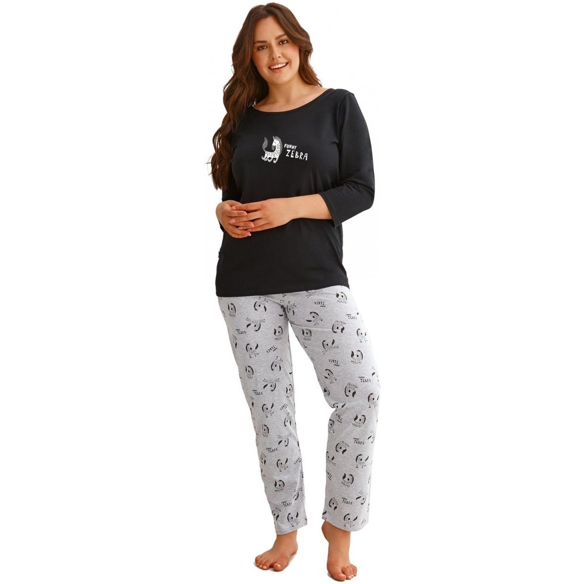 Textil Ženy Pyžamo / Noční košile Taro Dámské pyžamo 2610 Vesta plus 